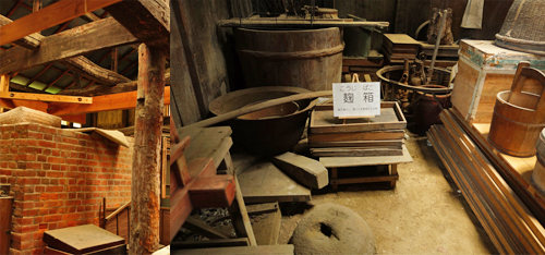志田邸･東海道町民生活歴史館　お醤油造りの道具や設備